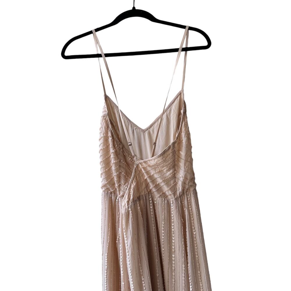 show me your mumu gala gown champagne beaded maxi dress women plus xxlarge - Picture 6 of 11